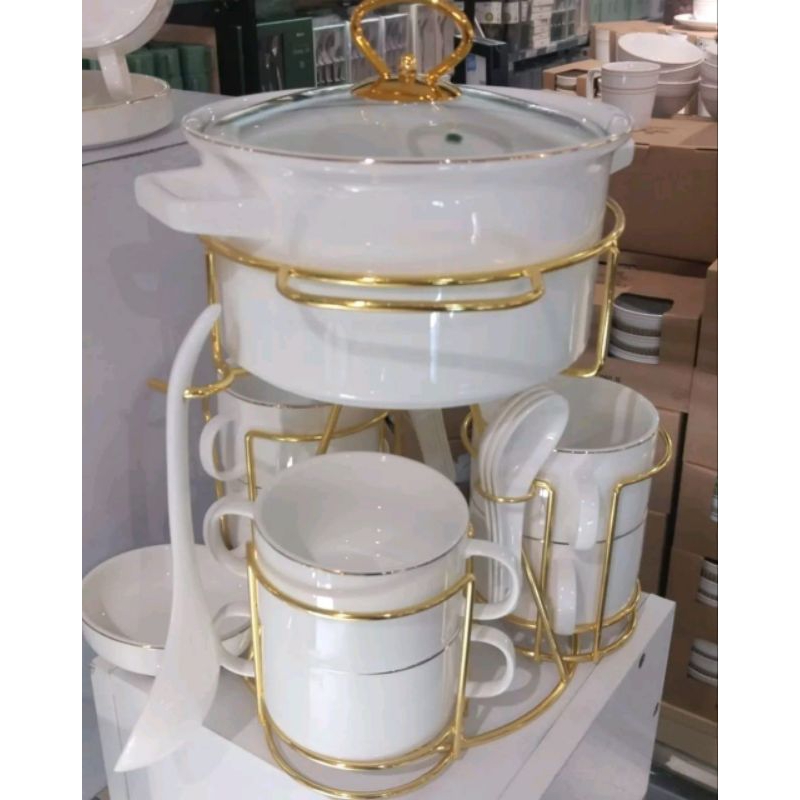 Wadah saji informa/tempat sup set informa