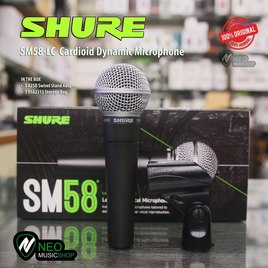 Shure SM58 SM58LC SM58 LC Cardioid Dynamic Vocal Microphone Original