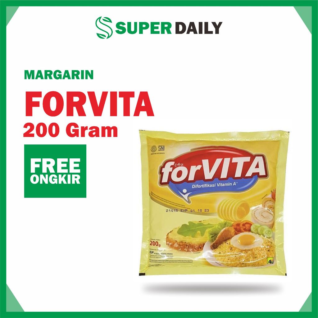 

Margarin Forvita 200gram