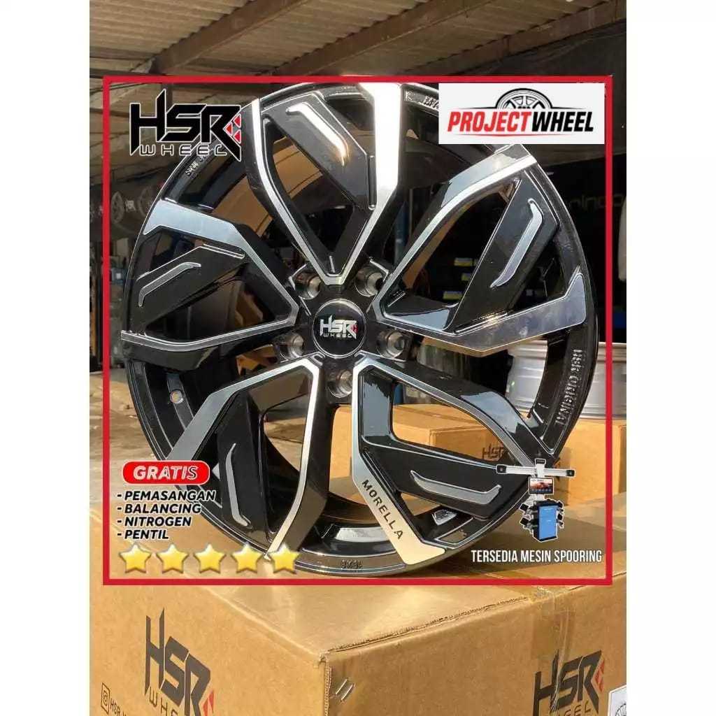 Velg Mobil Toyota Alphard dan Vellfire Hsr Morella Ring 18 Lobang 5