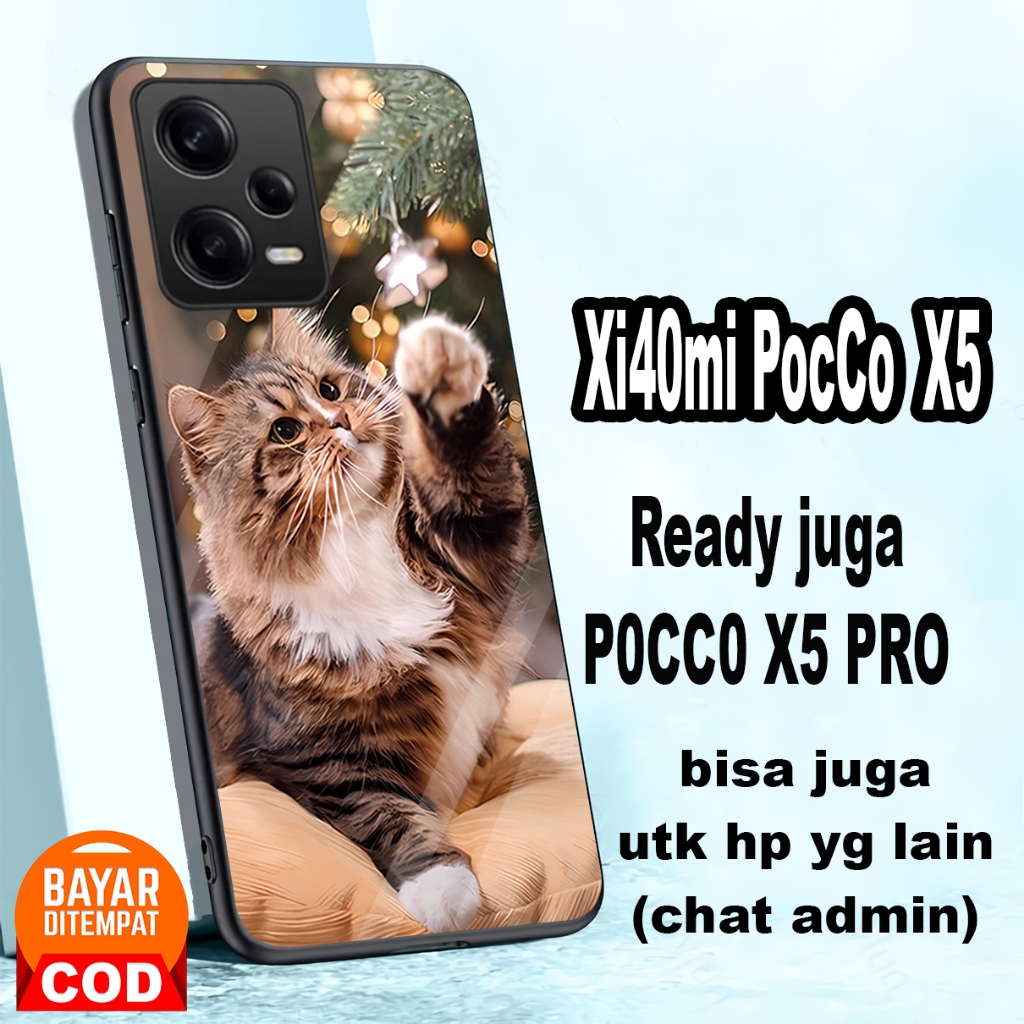 COD45/Softcase glossy kilau POCO X5 dan ALLL TYPE(motif genshin impact )  X5 PRO/X3/X3 PRO/X3 NFC /m