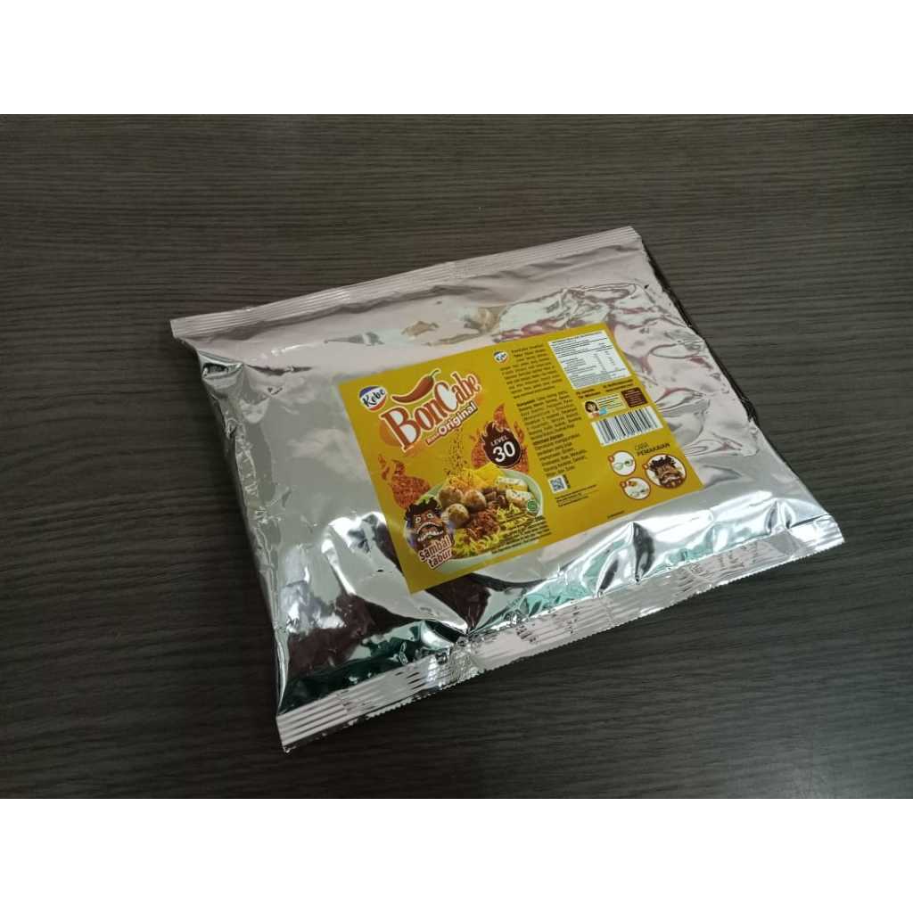 

Bon Cabe FOIL level 30 original cabe bubuk boncabe cabai serbuk 250gr