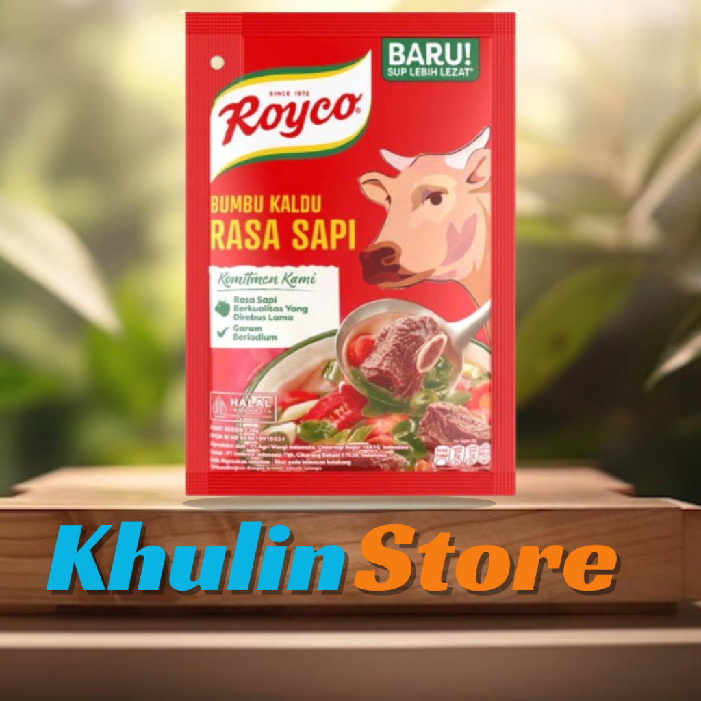 

Royco Sapi Bumbu Kaldu Penyedap Rasa Sapi 220gr/Penyedap Masakan/Penyedap Makanan/Royco Besar/Bumbu Kaldu/Penambah Cita Rasa/Bumbu Masakan/Penyedap Rasa/Penambah Rasa/Kaldu Sapi Bubuk