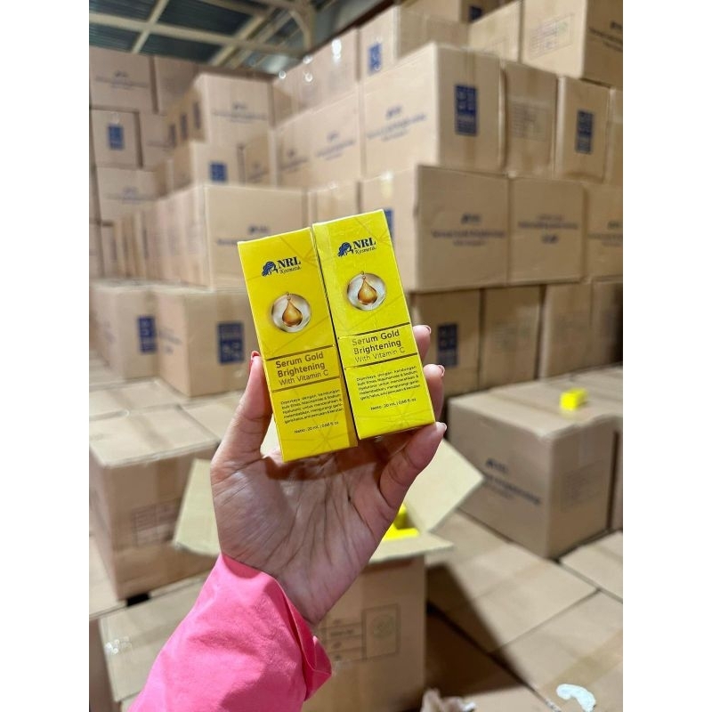 SERUM NRL GOLD ACNE ORIGINAL BPOM AMAN HALAL AMPUH UNTUK KULIT BERJERAWAT MEMUTIHKAN CREAM NRL ORIGI