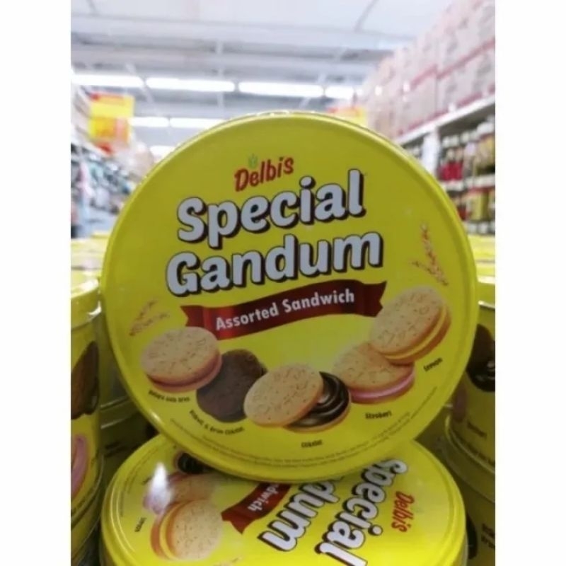 

delbis special gandum assorted biskuit