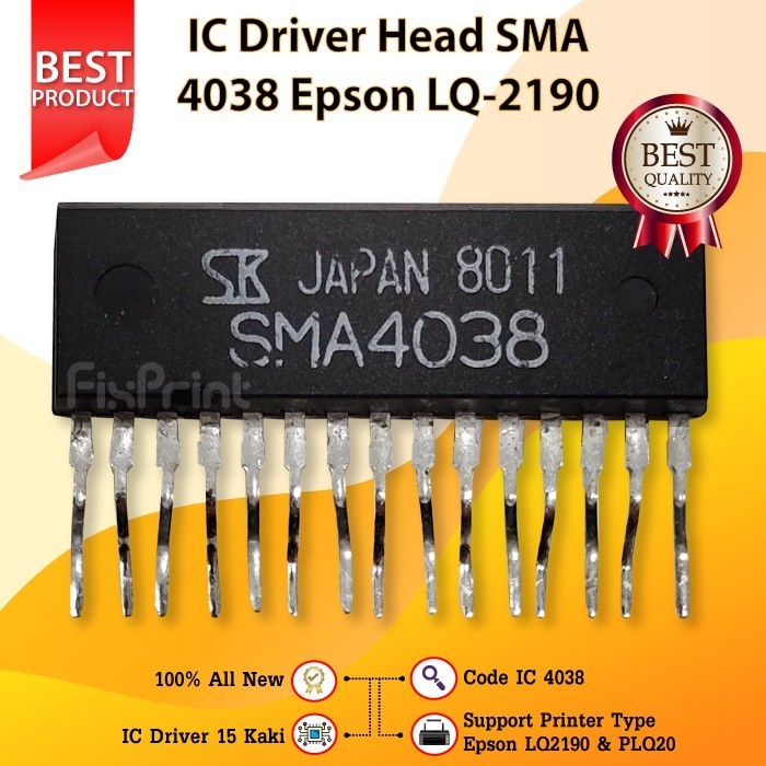 IC Driver Head SLA 4038, IC SLA MAINBOARD LQ2190 PLQ20