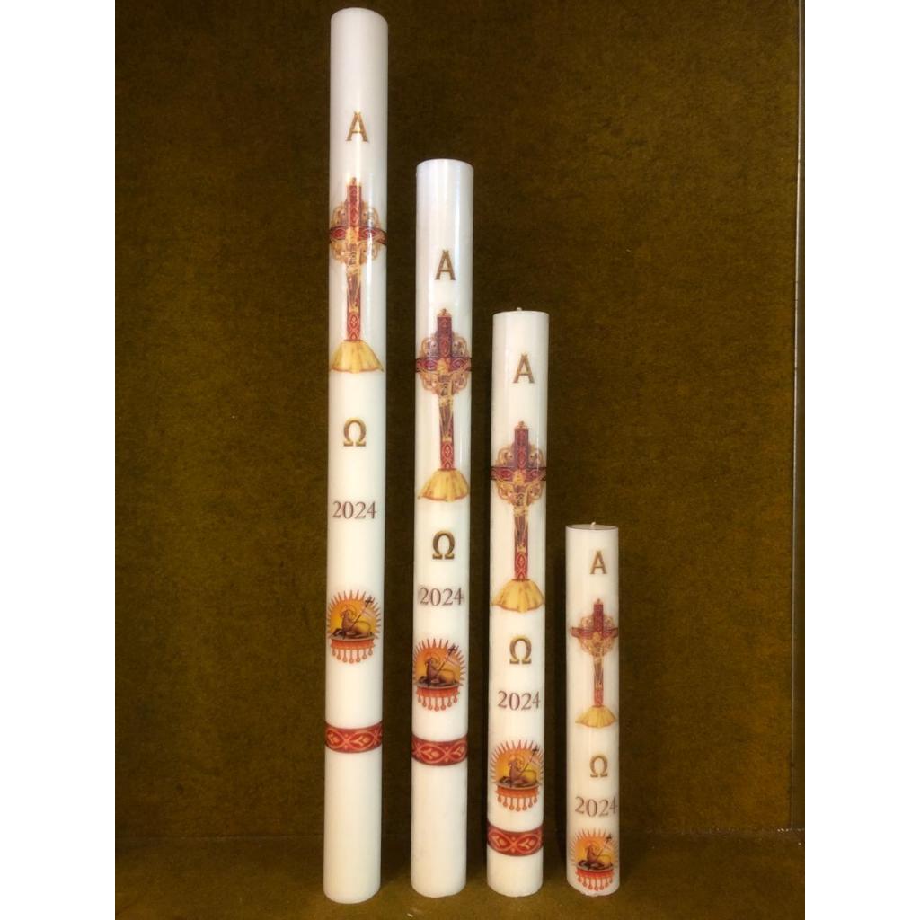 LILIN PASKAH STEARIN TINGGI 100 CM