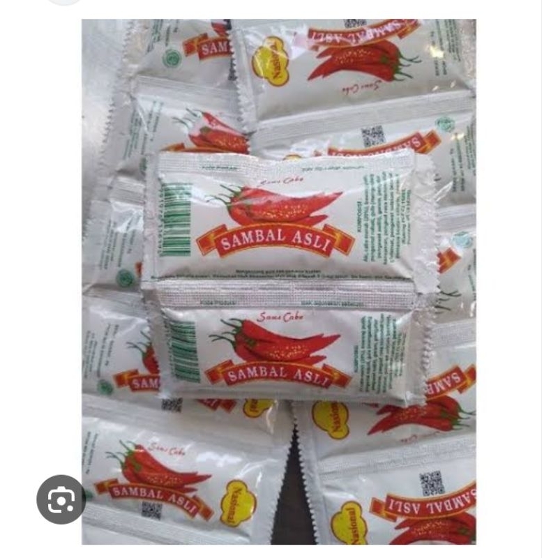 

SAMBAL NASIONAL SACHET 1 PAK ISI 24pcs