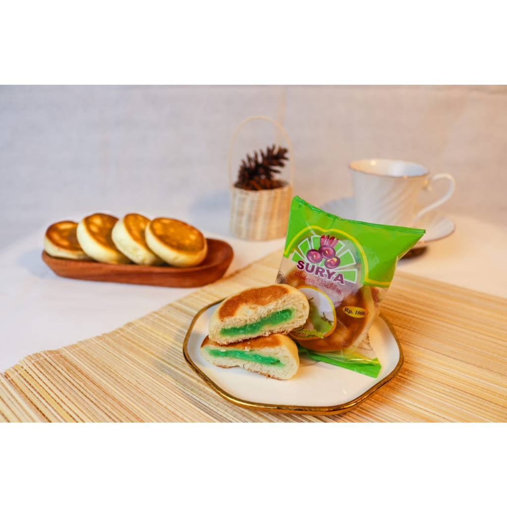 

Bakpia Surya Rasa Kelapa Satu Pack Isi Sepuluh 1Pack Isi 10