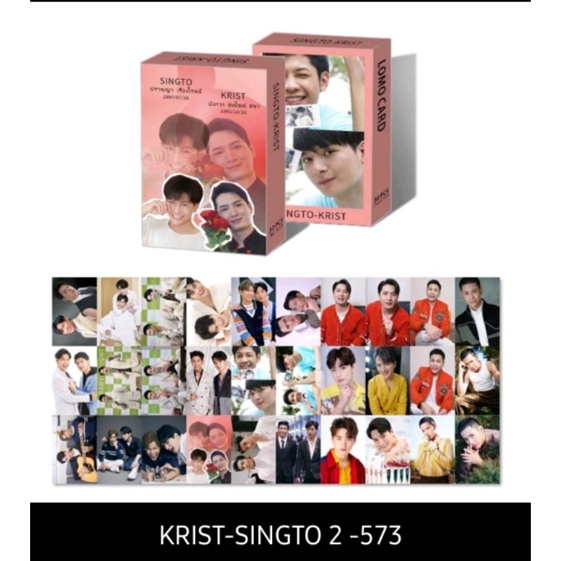 Lomo Card Thailand GMMTV Krist Singto TayNew Offgun Joong Nine Perth Chimmon 30pcs Kartu Lomo