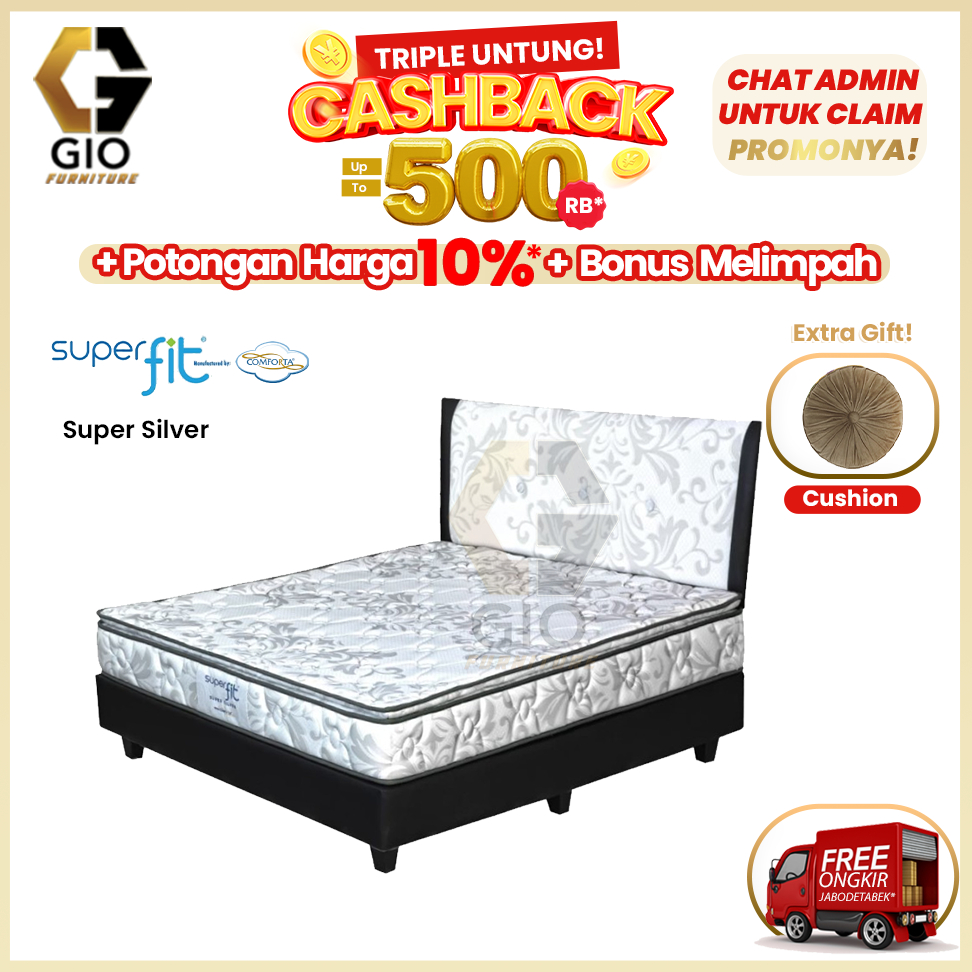 Comforta Superfit - Super Silver (Full Set)