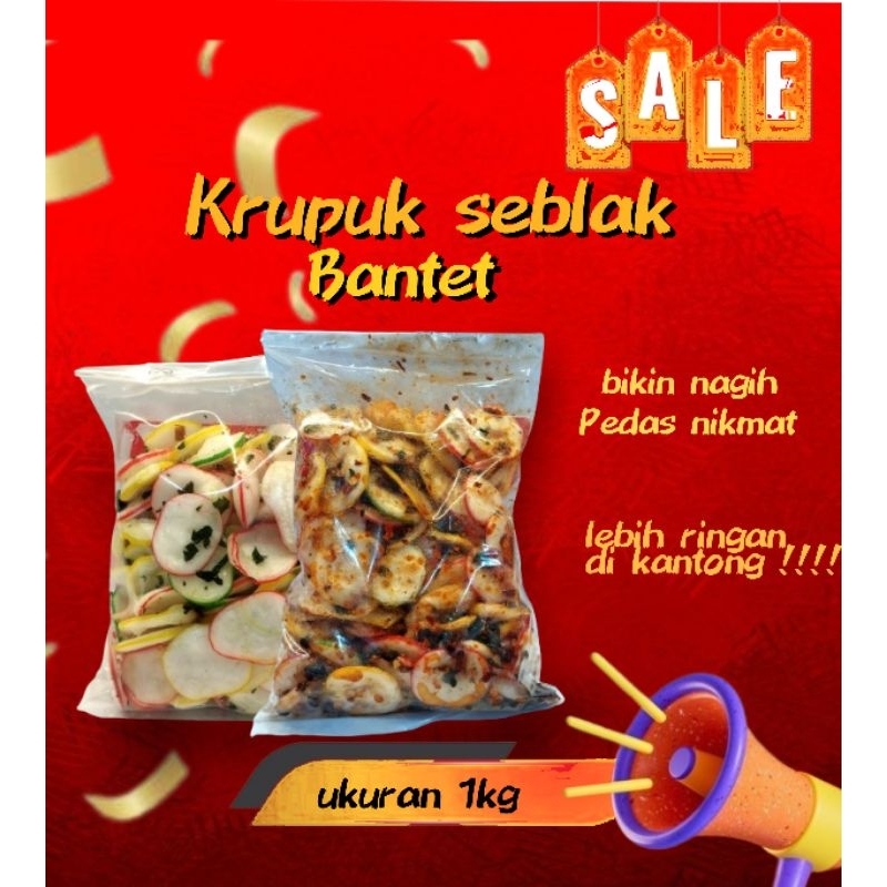

KRUPUK SEBLAK DAUN JERUK 1KG MURAH MERIAH