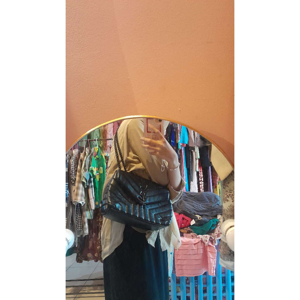 Saint laurent LouLou small all black