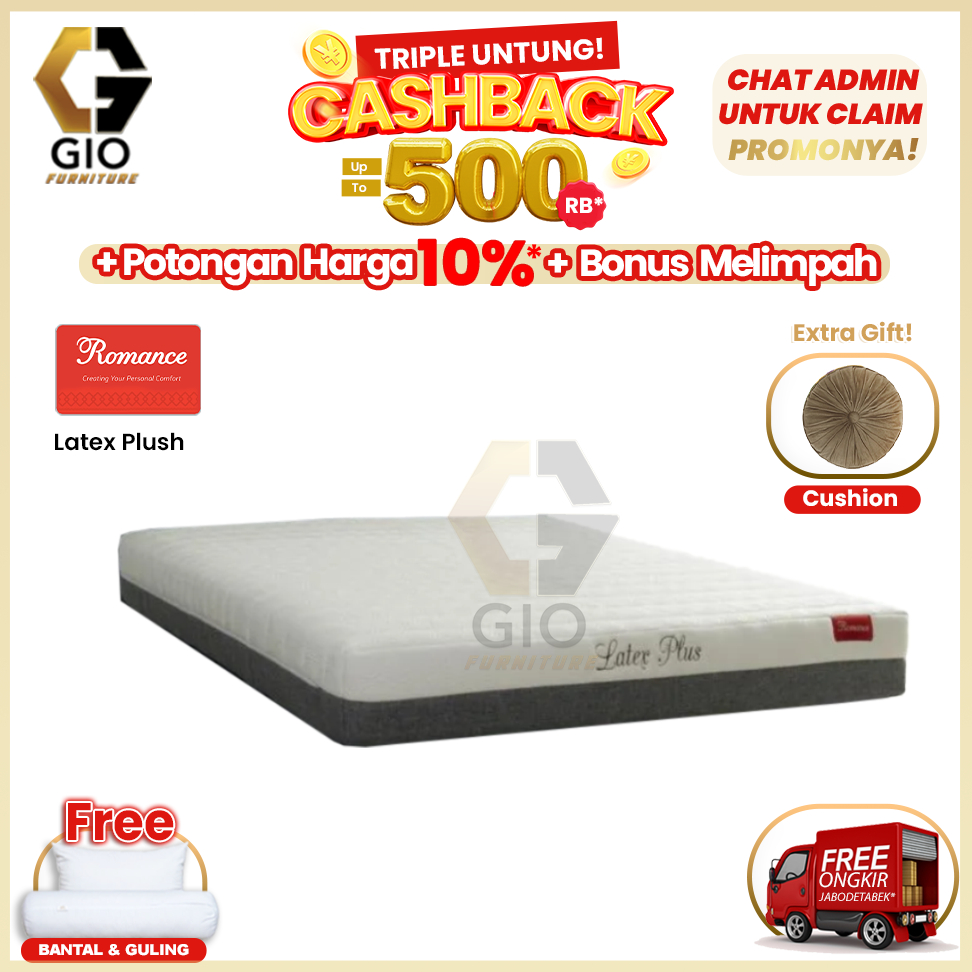 Kasur Romance Latex Plus / Romance Springbed Latex Plus (Hanya Kasur)