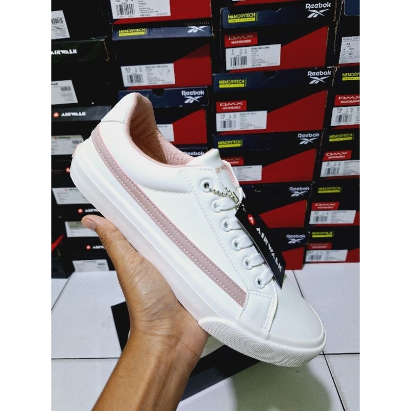 SIZE 39 AIRWALK ASHBURN PUTIH PINK