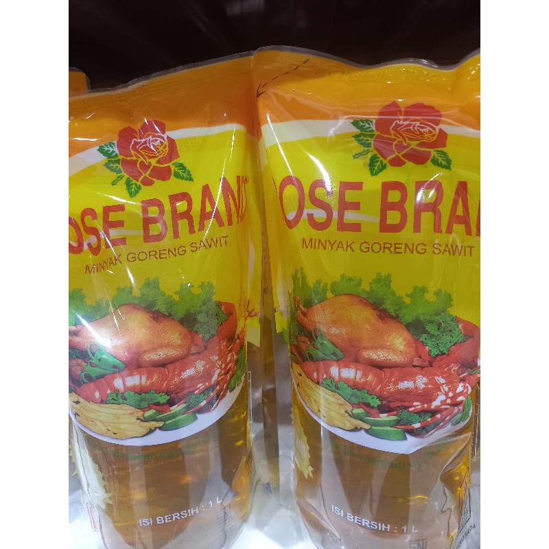 MINYAK GORENG ROSE BRAND / TAWON 1 LITER PER KARTON DUS ISI 12 PCS