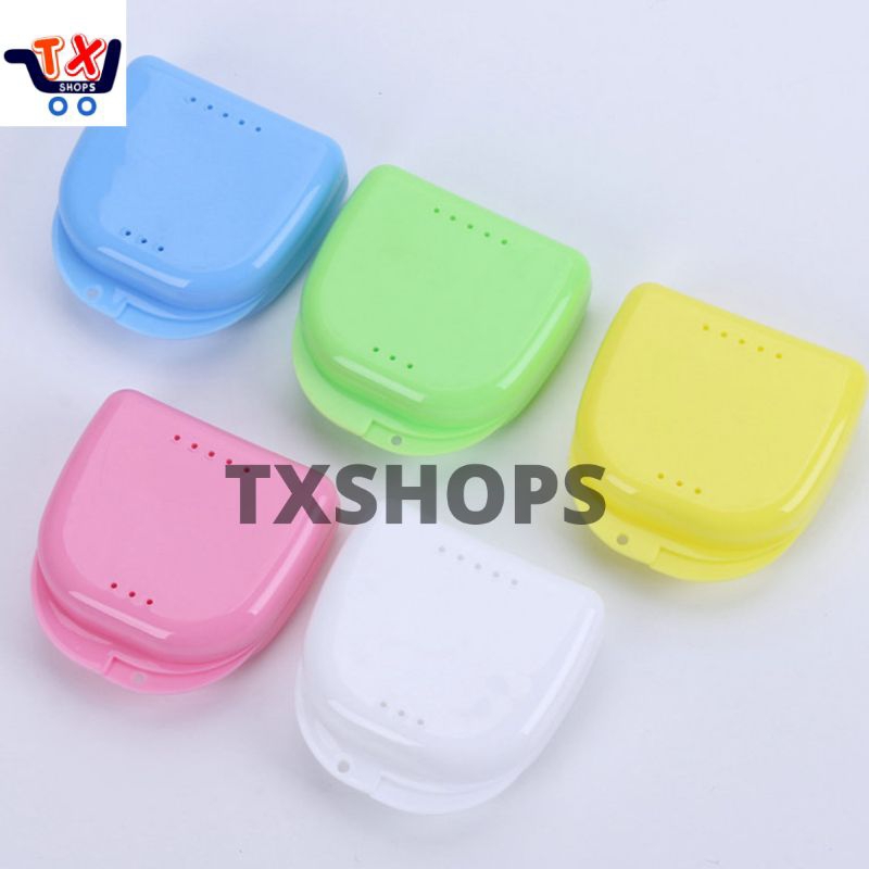Denture Box Case / Kotak Gigi Palsu / Protesa / Tempat Retainer Behel