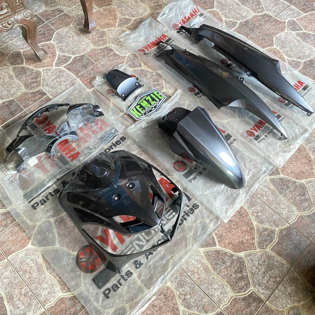 Cover Body Set Halus Mio Smile Abu-abu Grey DBNM8 28D Original Yamaha