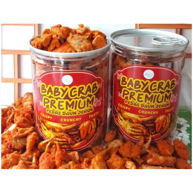 

Cemilan Baby Crab dan Kerupuk Kulit Ayam