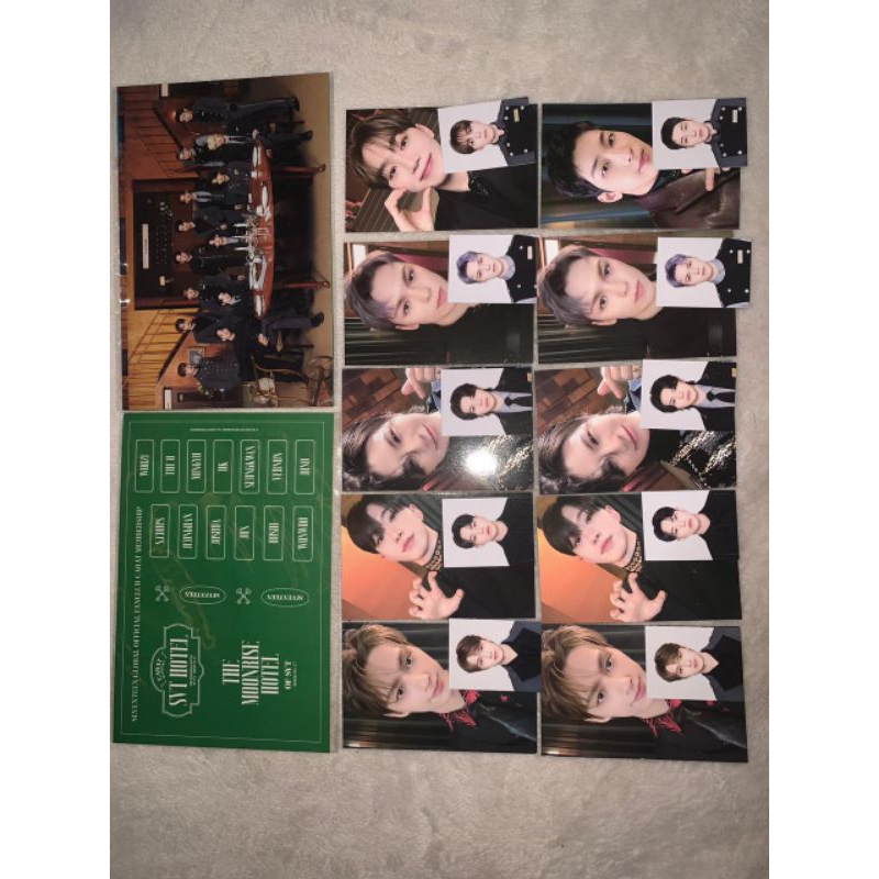 SHARING MEMBERSHIP KIT SEVENTEEN SVT HOTEL