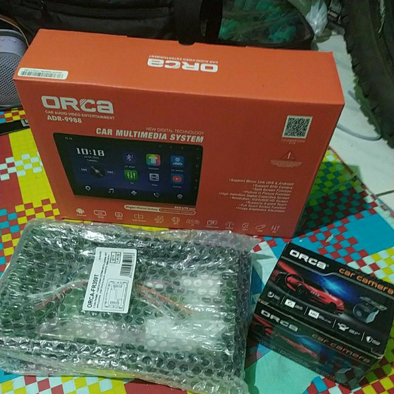 android orca 9988 + frame + camera + soket