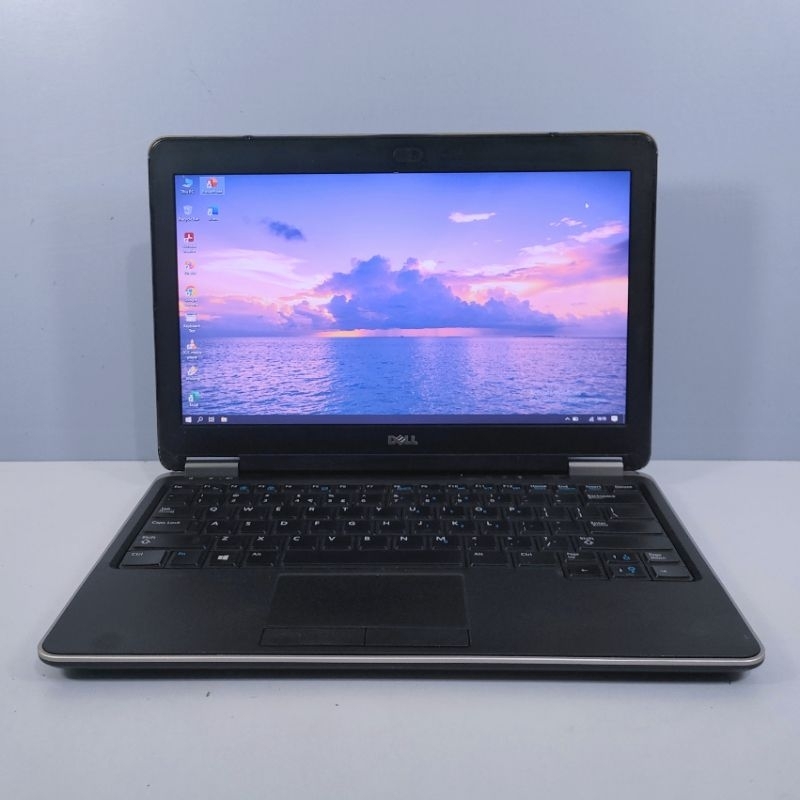 Laptop DELL Latitude E7240 Intel Core i3 gen 4 RAM 8GB SSD 128GB Layar 12.5inch Second Murah Berkual