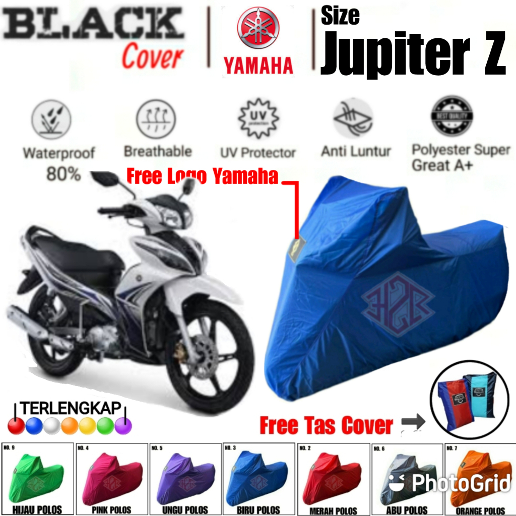 Cover Motor Jupite Z, Selimut Motor Jupiter Z, Sarung Motor Jupiter Z, Body Cover Jupiter Z Polyeste