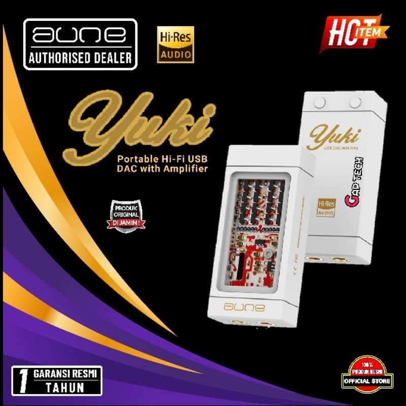 Aune Yuki High End Dongle USB DAC Amp wih 2xCS43198 DAC Amp Original
