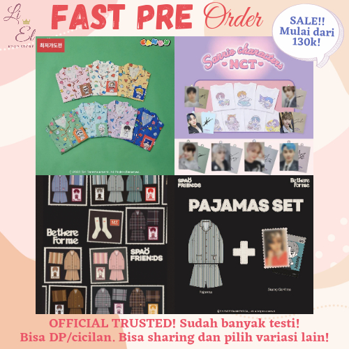 PreOrder Original Korea SALE Sharing/Fullset - SPAO Friends x NCT Dream (Candy) & NCT 127 (Be There 