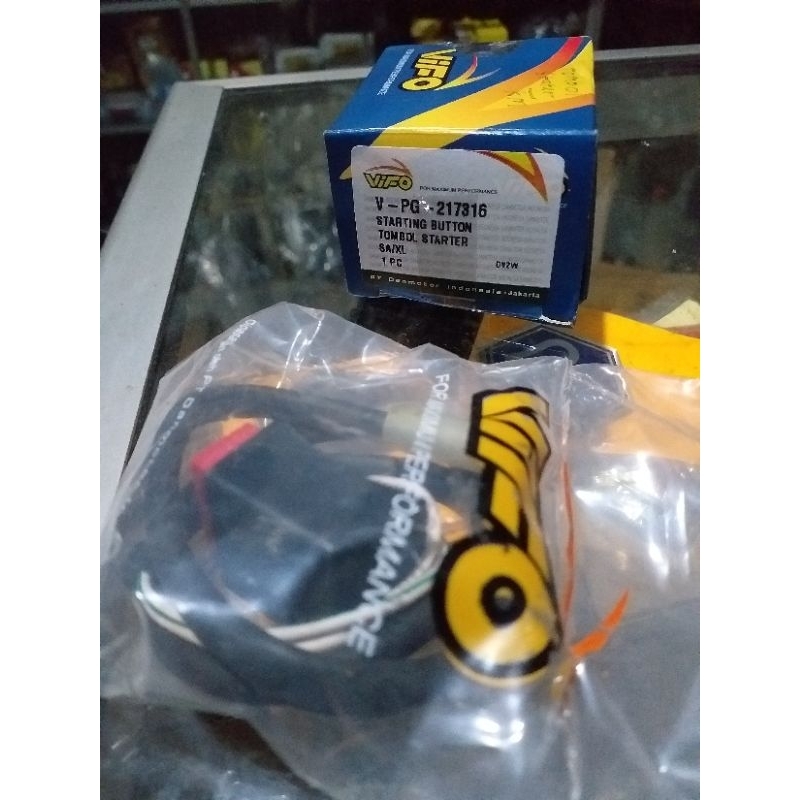 tombol stater vespa excel