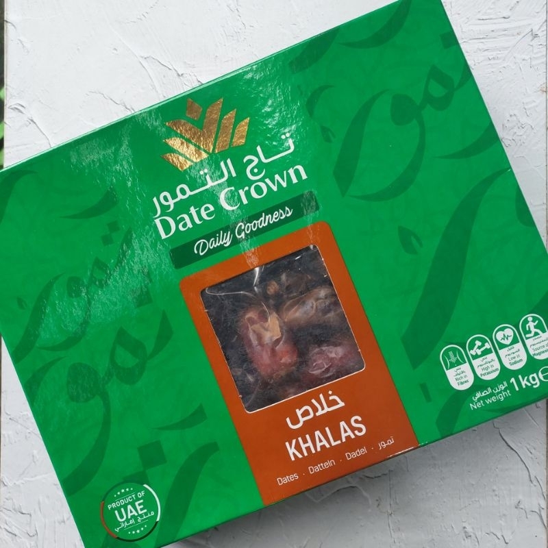 

Kurma Khalas / Kholas Premium Date Crown 1 Kg