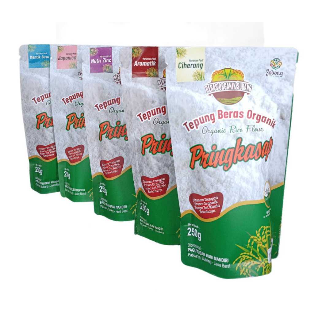 

Tepung Beras Coklat Organik Pringkasap