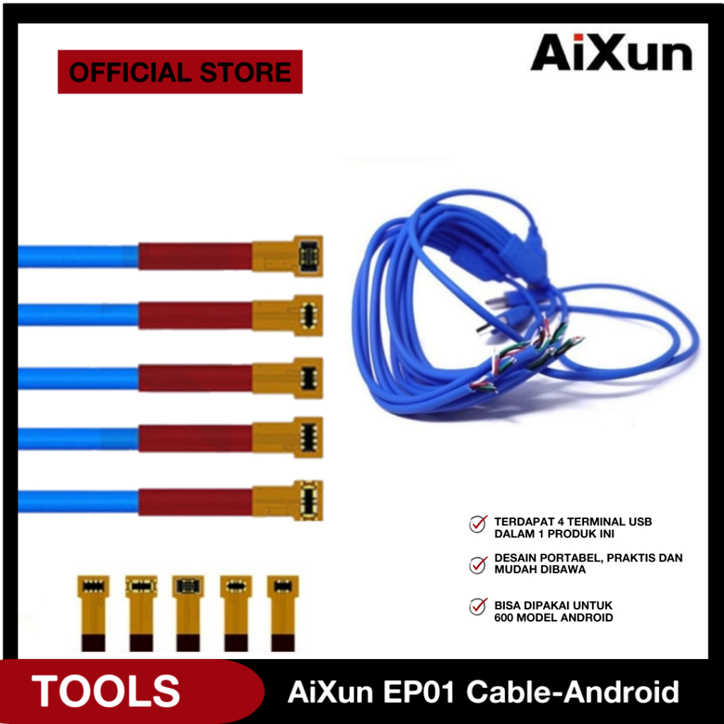 Aixun EP01 Android Kabel Power Supply For Android Original - Aixun EP01 Kabel Power Supply Android O
