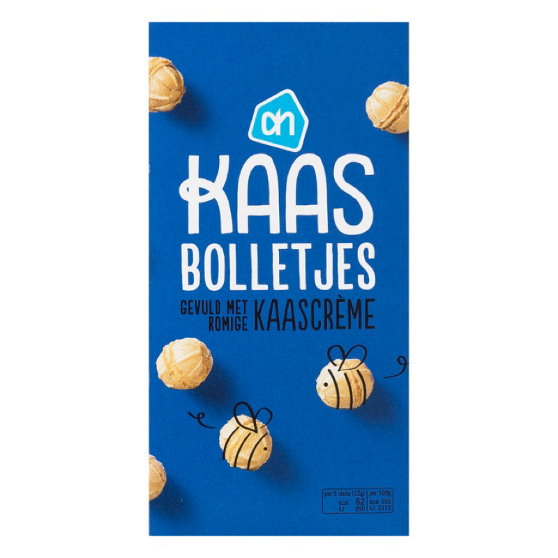 

AH Kaas bolletjes roomkaas Import Holland-Belanda