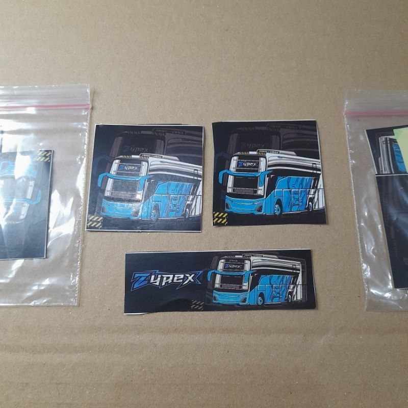 

TERBARU STIKER BUS [ISI 9PCS]