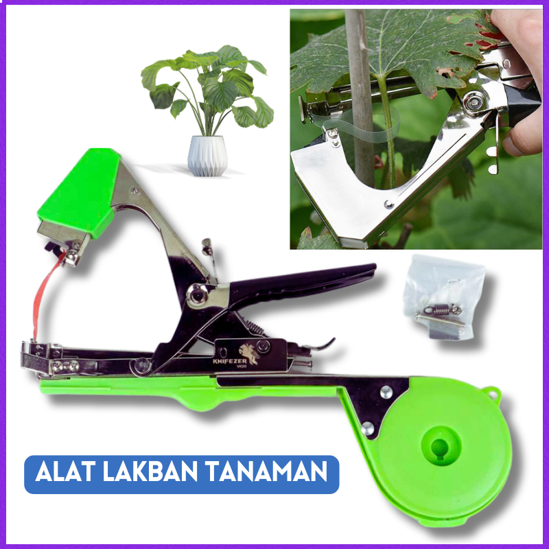 COD KNIFEZER Alat Lakban Tanaman Plant Tape Tool Tapener Machine / alat lakban batang tanaman / alat