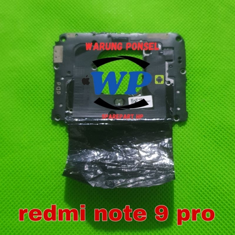 PENUTUP MESIN REDMI NOTE 9 PRO ORI COPOTAN NORMAL