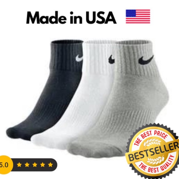 V44859 Kaos Kaki Nike High Ankle Made in USA