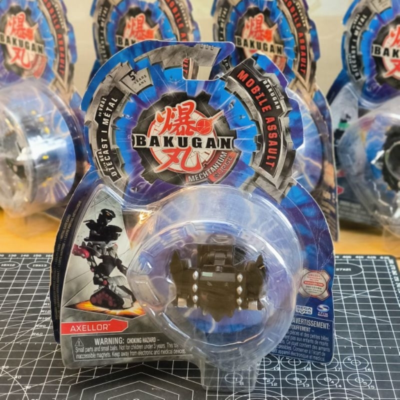 bakugan darkus axellor mechtanium surge original sega toys
