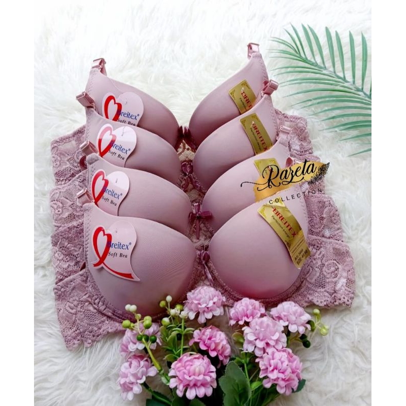BRA BH WANITA PAKAI KAWAT CUP A KECIL BUSA TIPIS SIZE  36-42