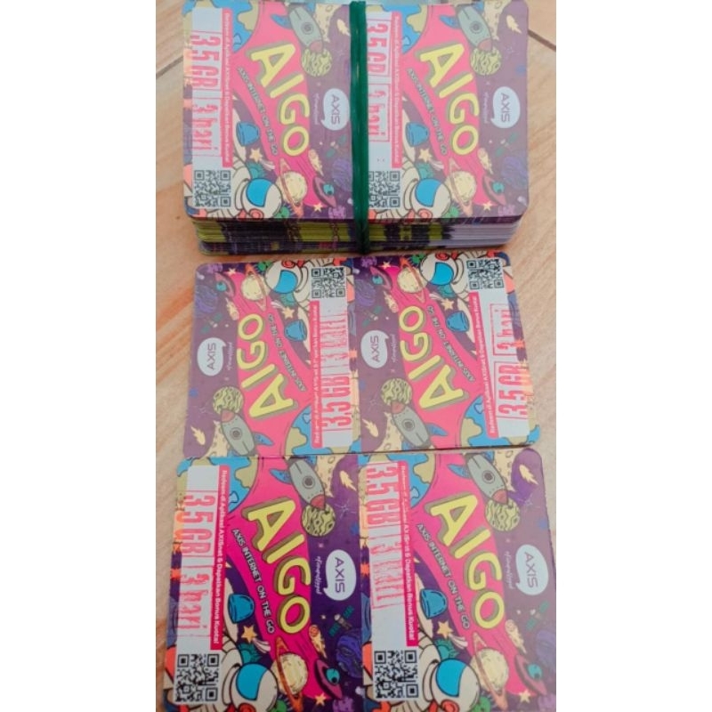 vocer Axis aigo 3gb ( 3,5GB ) 3hari