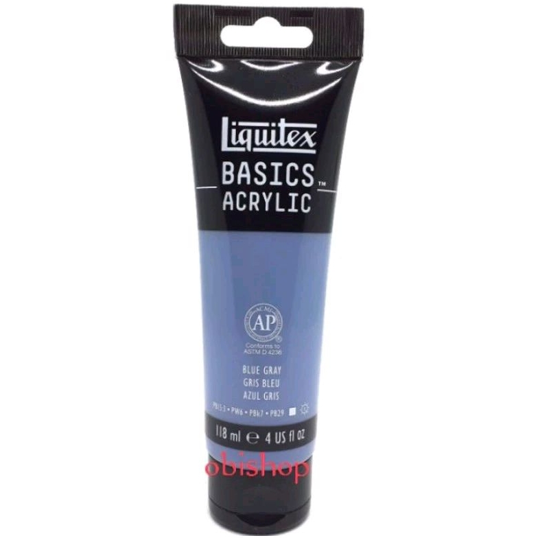 

Cat Akrilik Liquitex Basics Acrylic Colour 118 ml Blue Gray