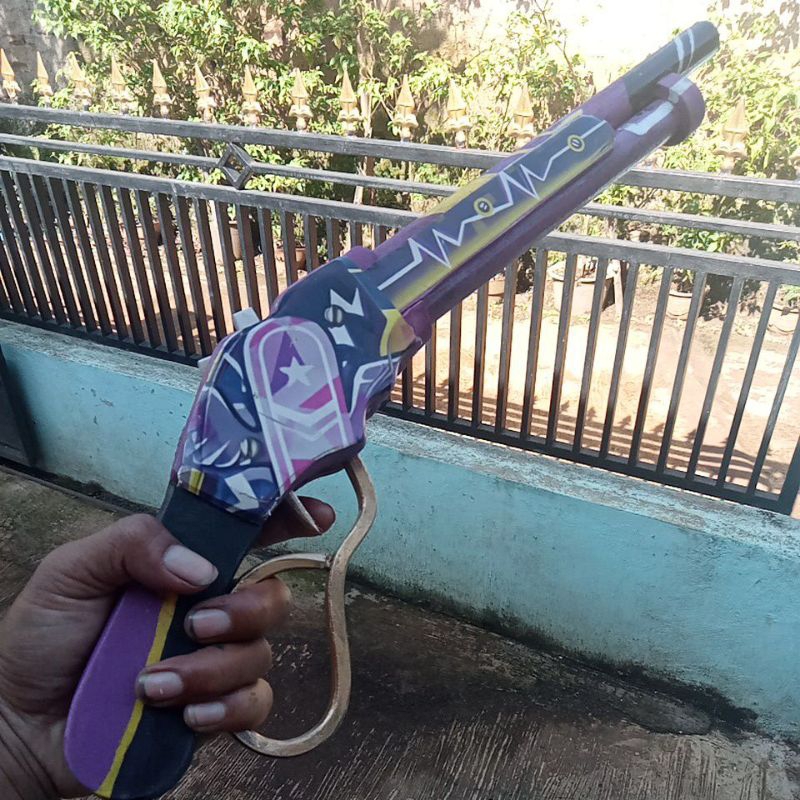 MAINAN KAYU SG2 ADVENTURE CUMA PAKE KARET GELANG.