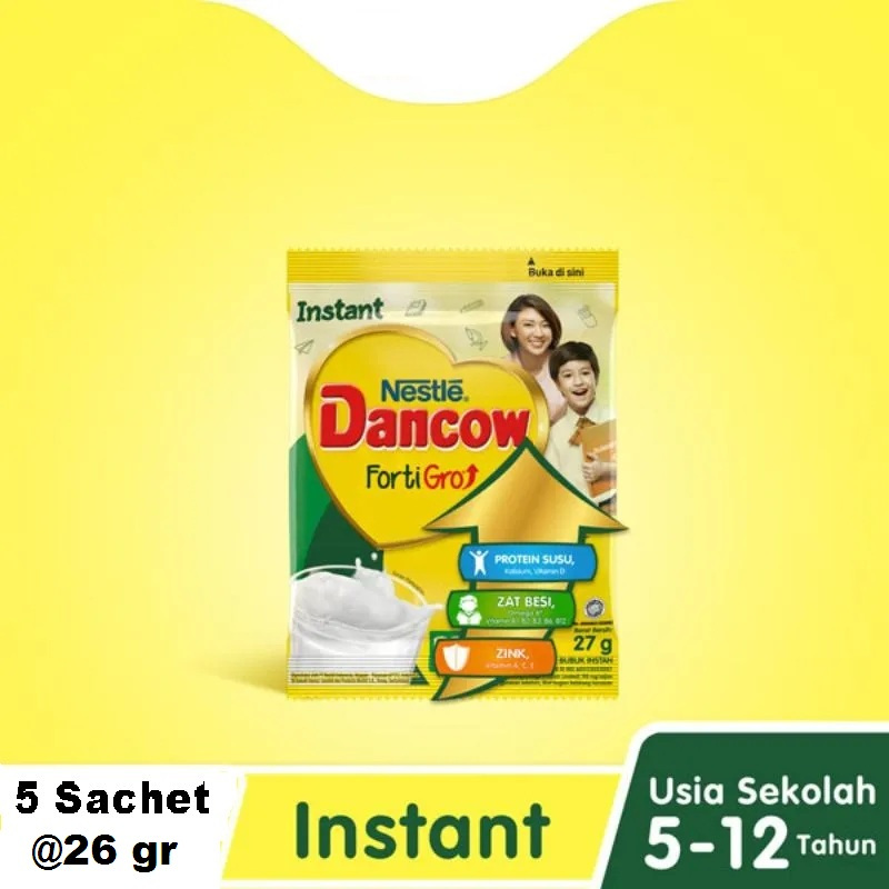 

Dancow Instant 5 Sachet x 26 gr