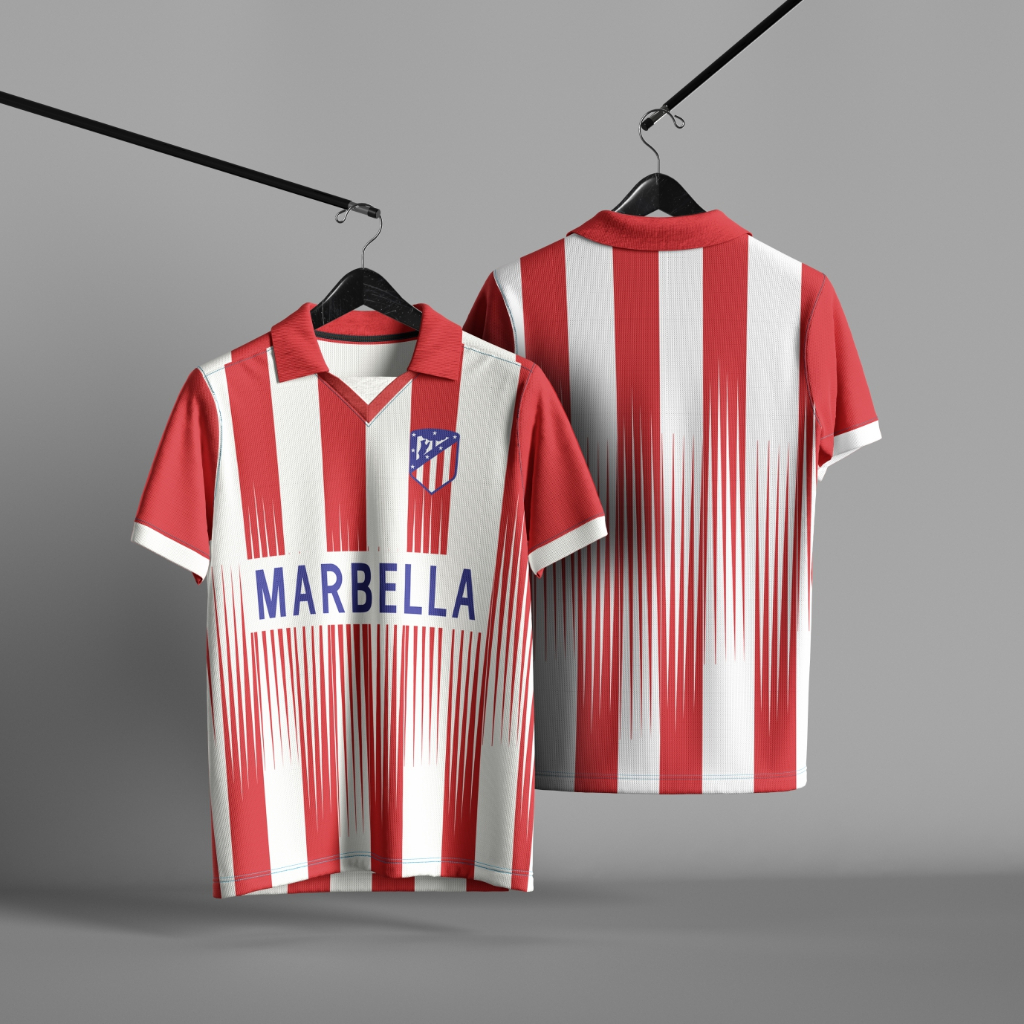 BAJU Jersey AYLETICO MADRID // Jersey Band // Jersey Retro // Jersey Vintage // Baju Bola // Jersey 