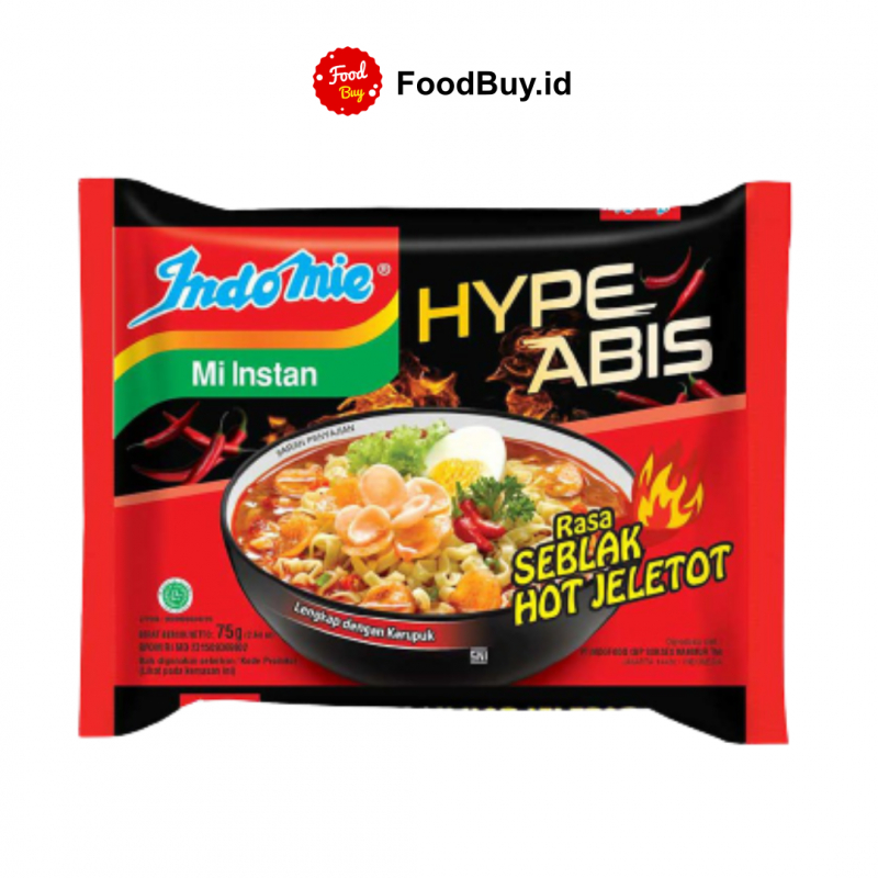 

Indomie Hype Abis Seblak Hot Jeletot 75 gr