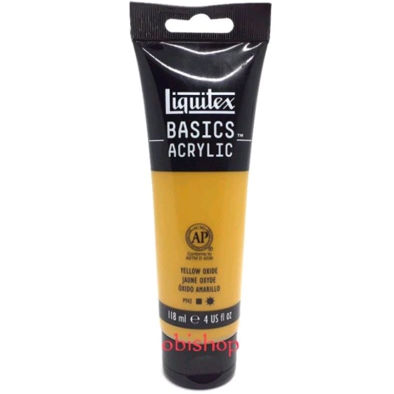 

Cat Akrilik Liquitex Basics Acrylic Colour 118 ml Yellow Oxide