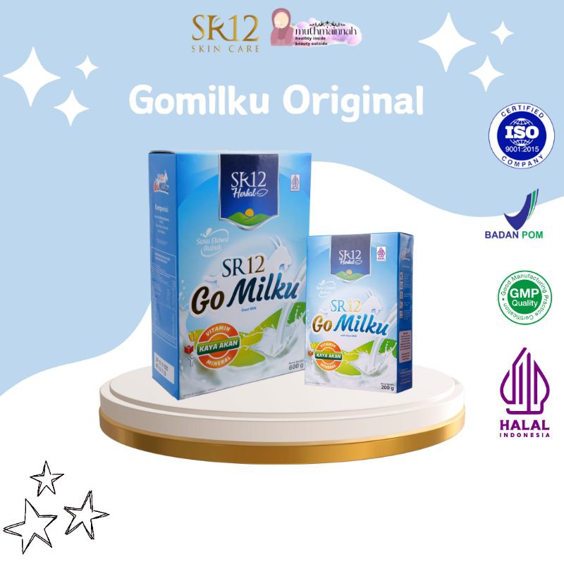 

GOMILKU ORIGINAL SR12 / SUSU KAMBING ETAWA/SOLUSI TEPAT ATASI MASALAH NYERI SERTA MENAMBAH NAFSU MAKAN