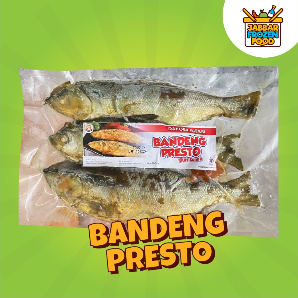 

Bandeng Presto + Sambal DAPOER INTAN isi 3pcs