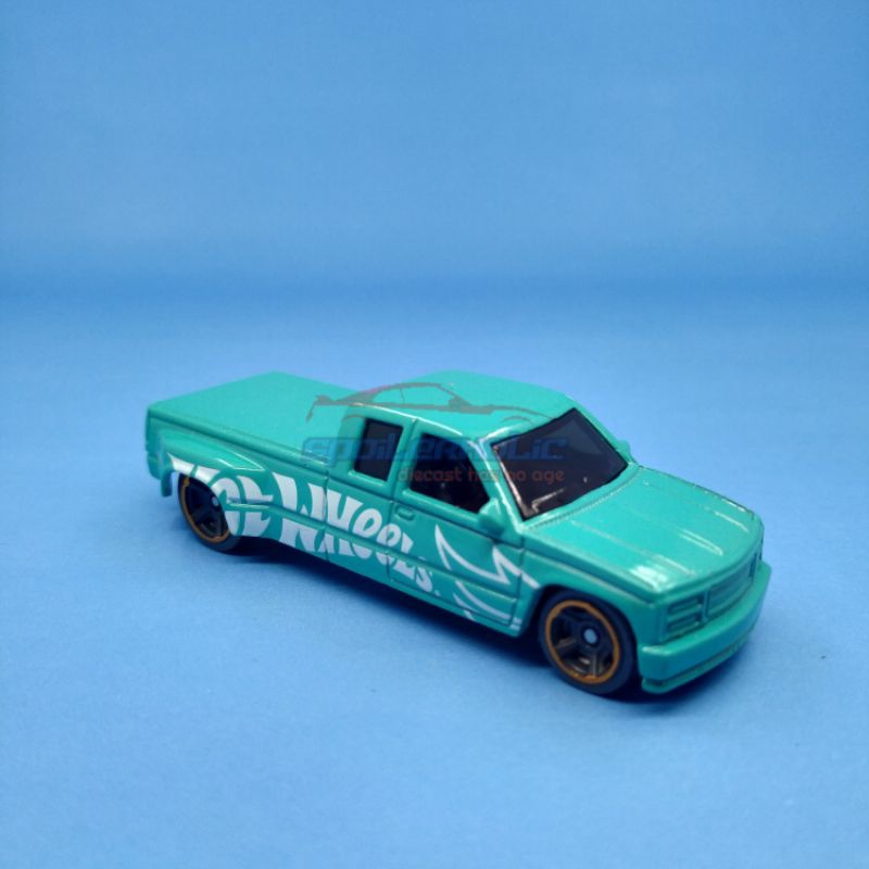 Hot Wheels 2019 - NEW LOOSE L95 - Customized C3500 Blue